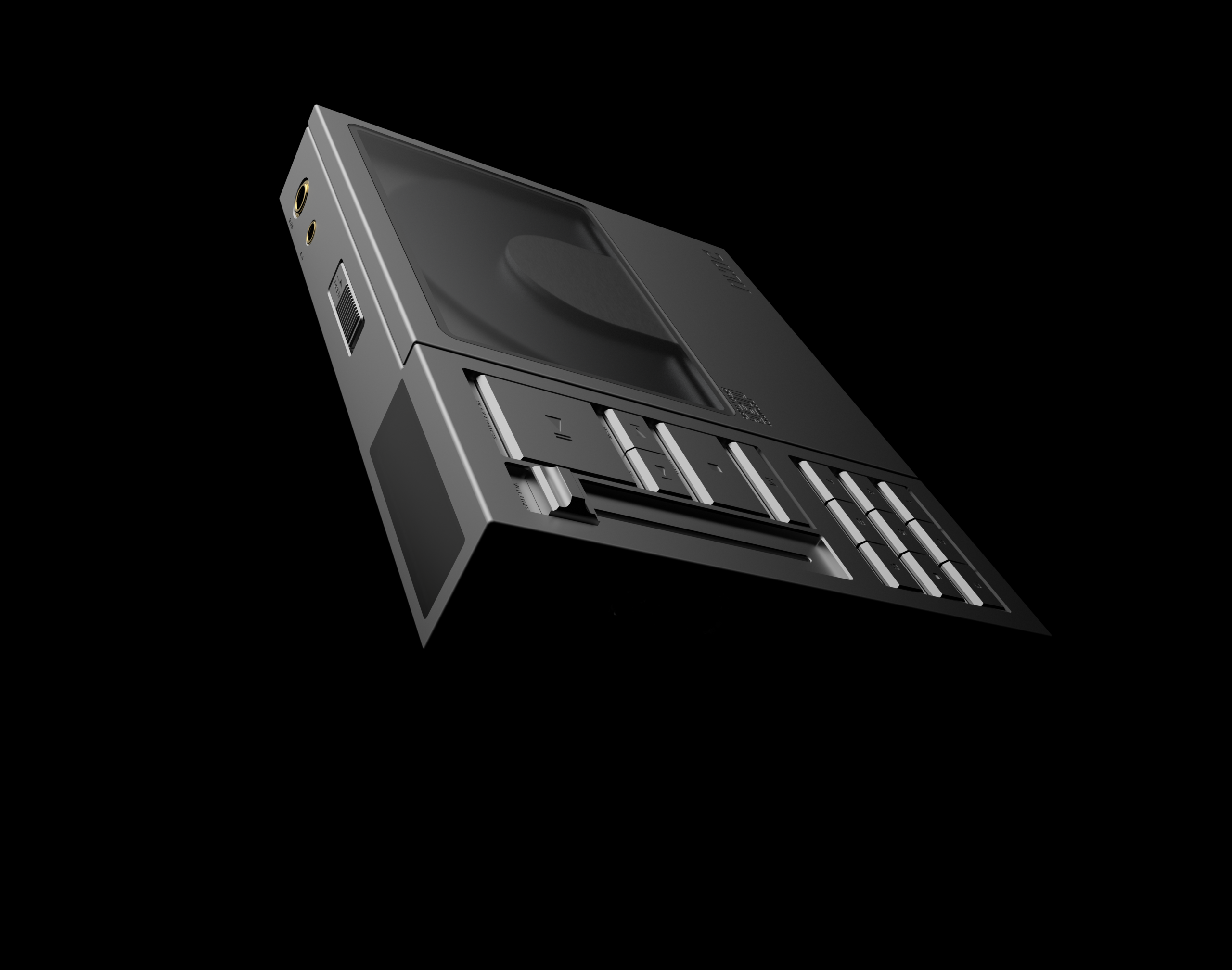 DUNU Concept R 側面角度展示機身厚度同金屬質感