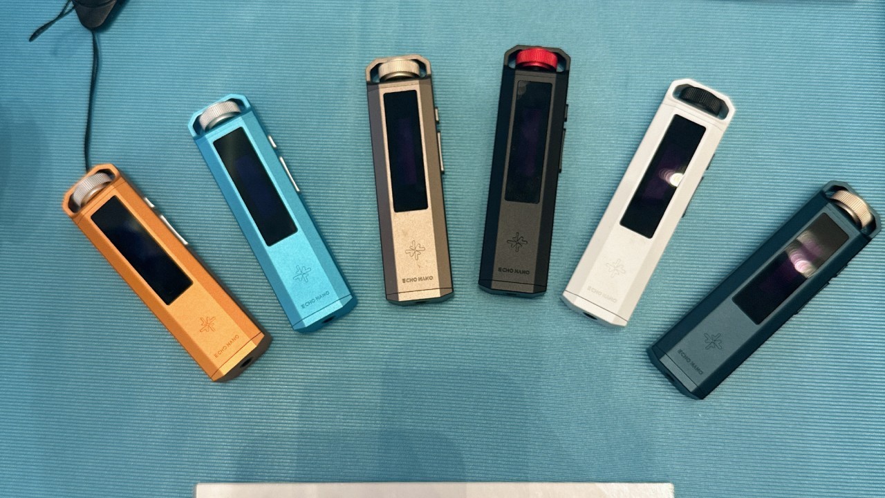Snowsky Echo Nano 七色陣容：星夜黑、星隕鈦、星瀚綠、清硯白、落櫻粉、天青色、暮光紫