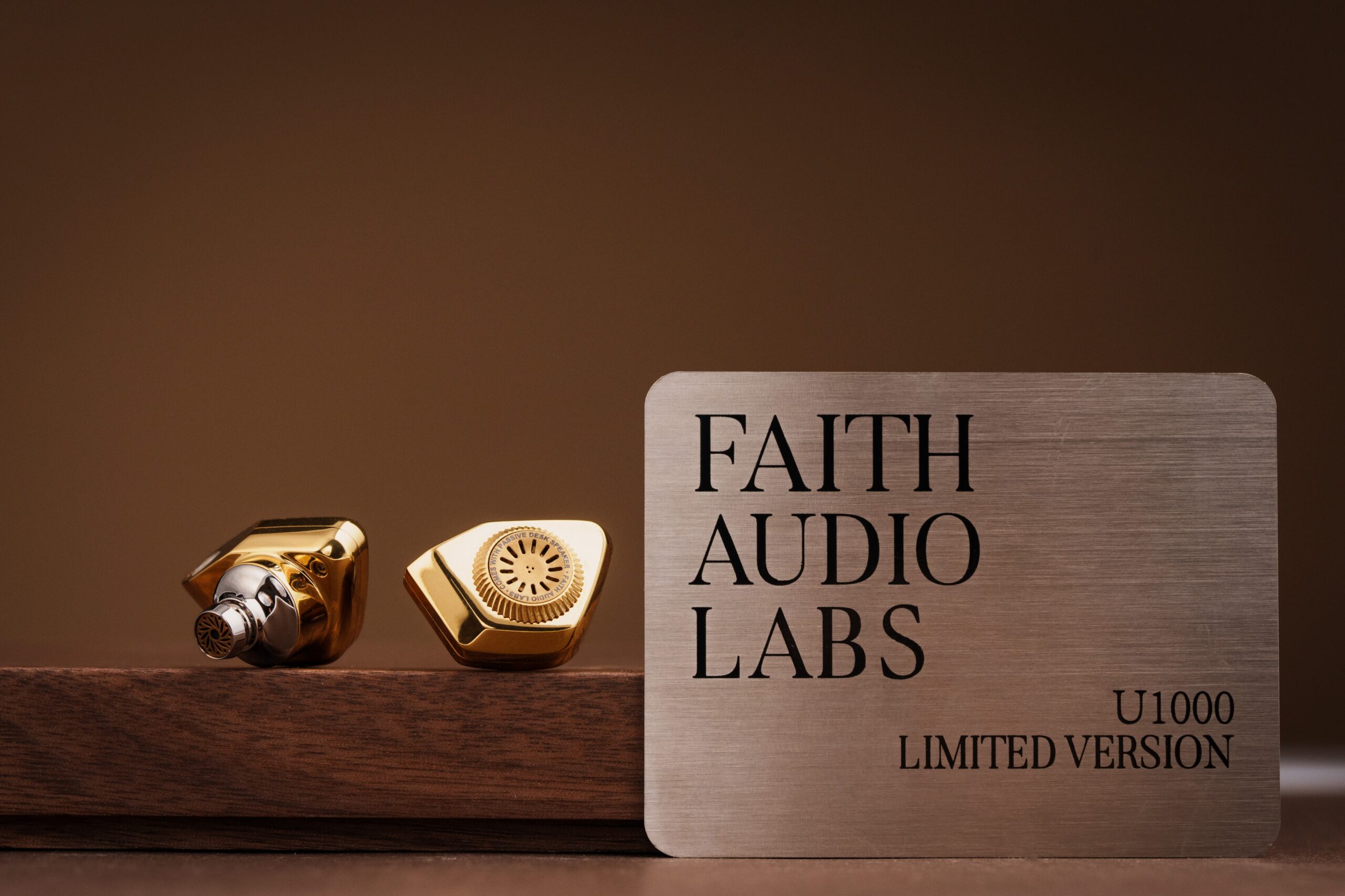 Faith Audio Labs 發表 U1000 Limited Edition — 24K 鍍金鈦合金 IEM、定價 USD $8,000