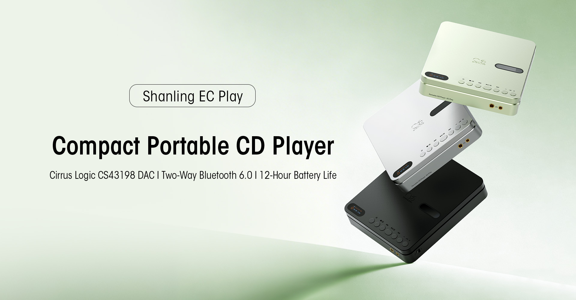 Shanling EC Play — The Modern Discman Returns, Shanling’s Lightest Portable CD Player