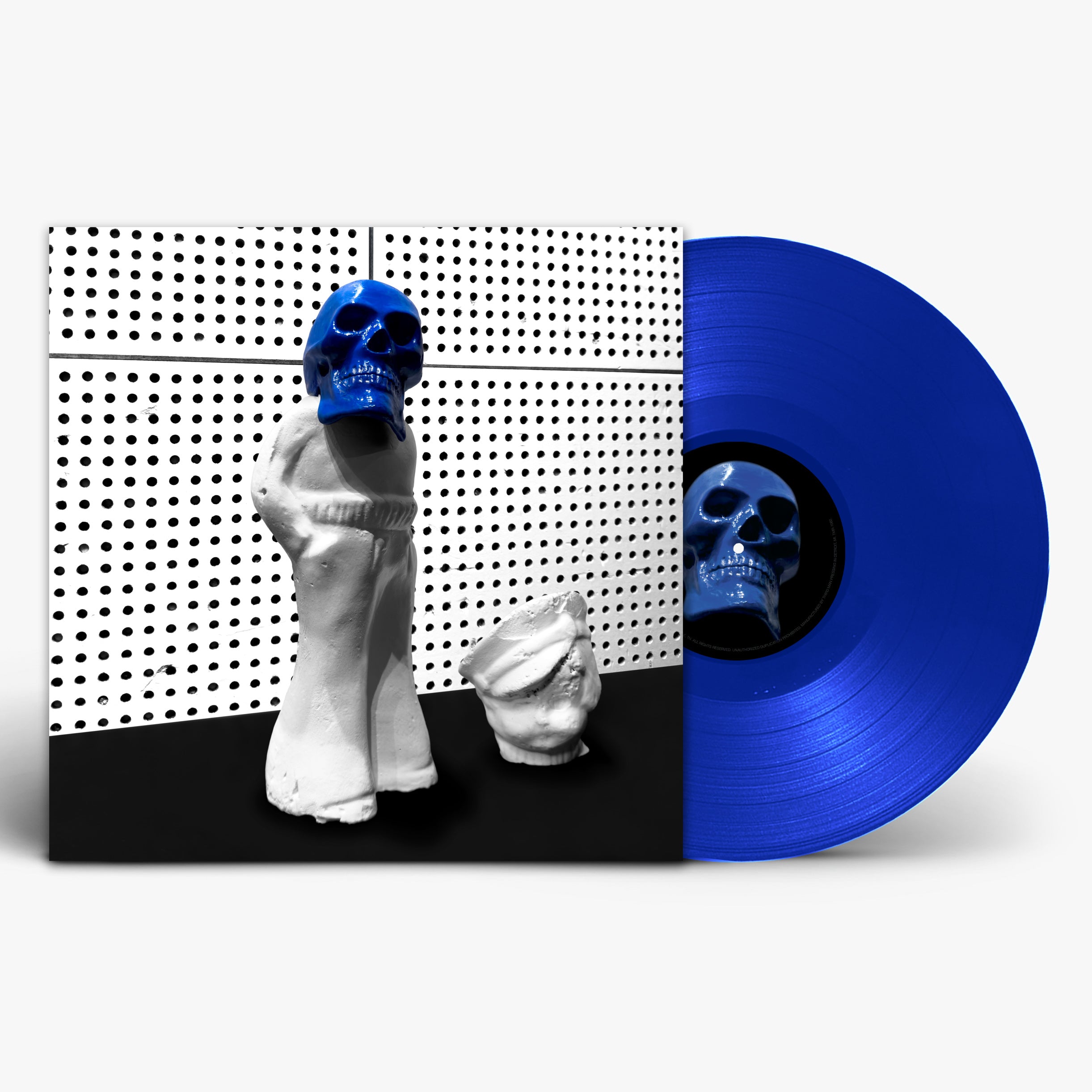 Jack White Frozen Charlotte Zug Island Blue limited-edition blue swirl vinyl — Third Man Records exclusive (Image credit: Third Man Records)