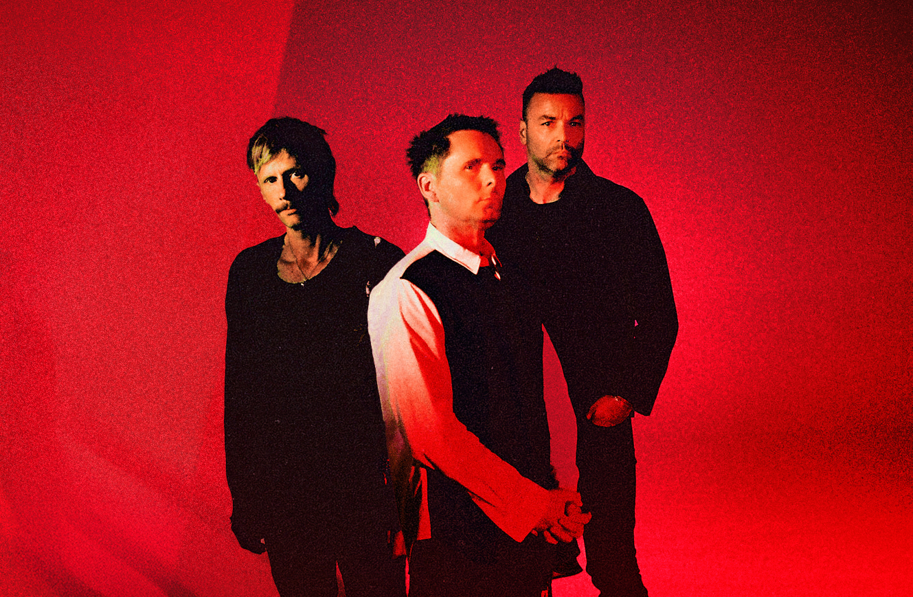 Muse — 由左至右：Dominic Howard、Matt Bellamy、Chris Wolstenholme