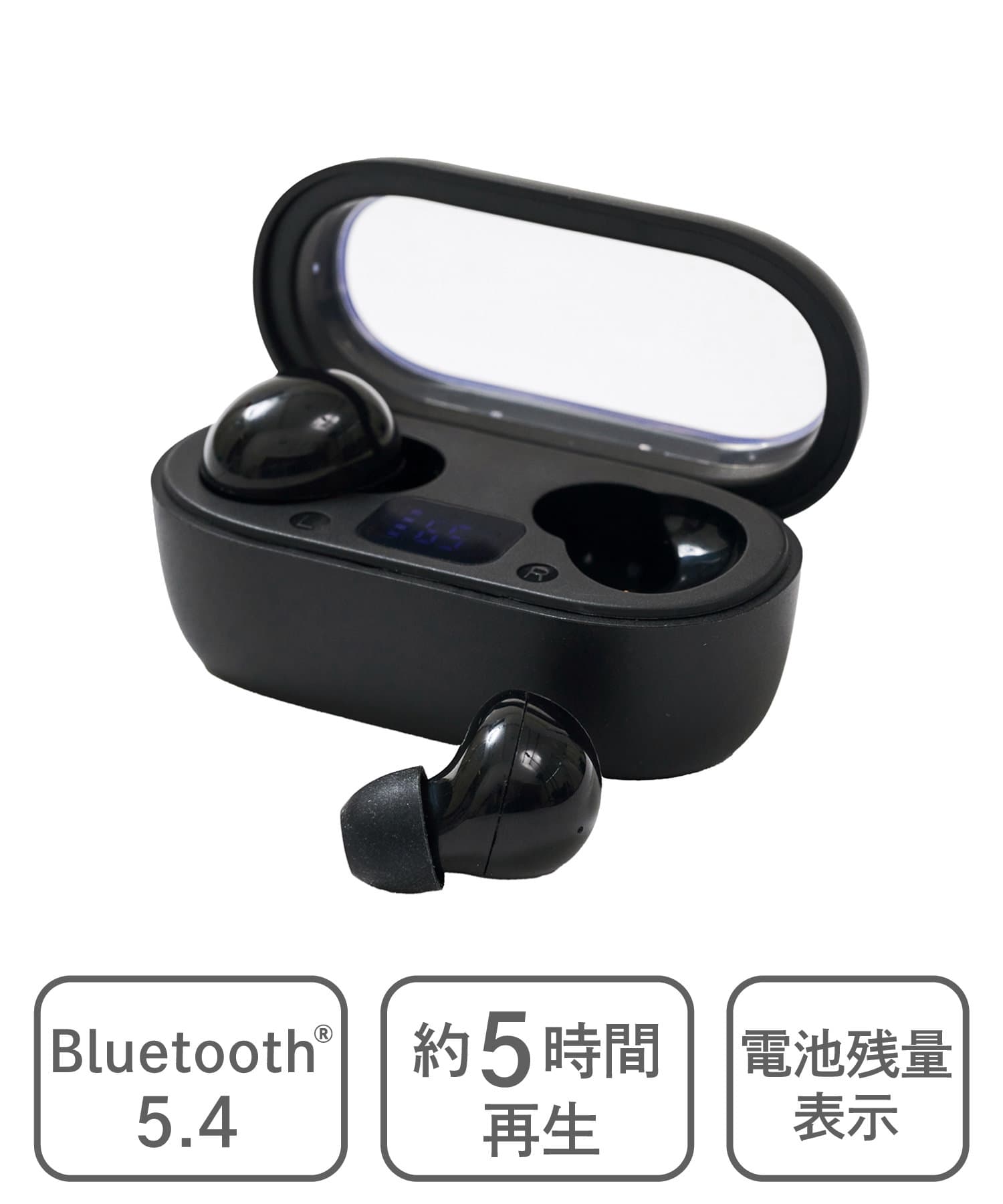 3COINS カナル型無線耳機 — ¥1,650，4色展開（圖片來源：PAL CLOSET）