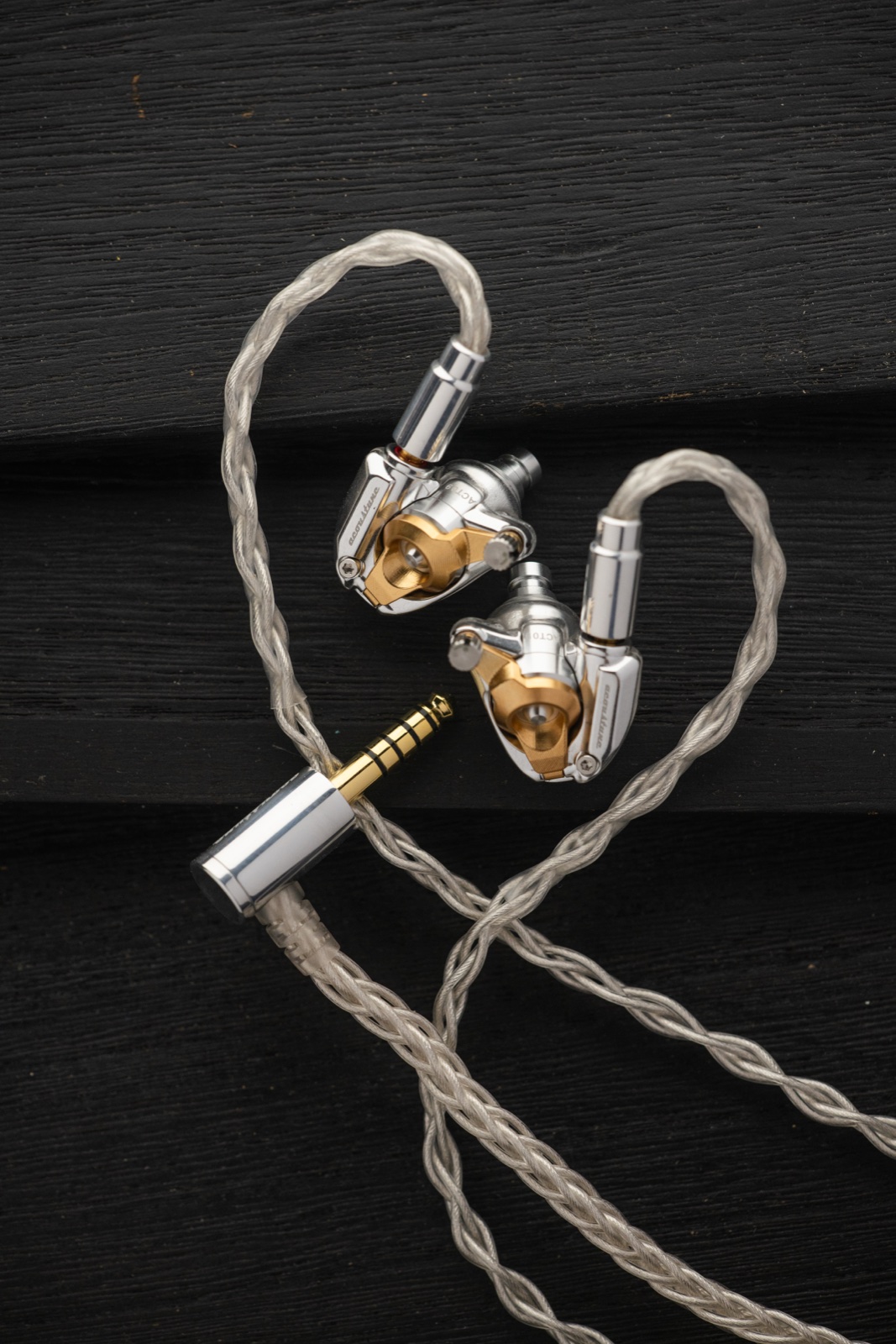 Acoustune HS2000 Air 全套配件——ARS53 線材、AEX07 耳膠與便攜盒