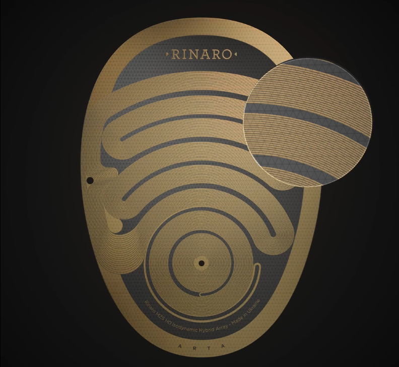 Meze Audio ARTA MZ5 HΩ 單元混合陣列音圈結構