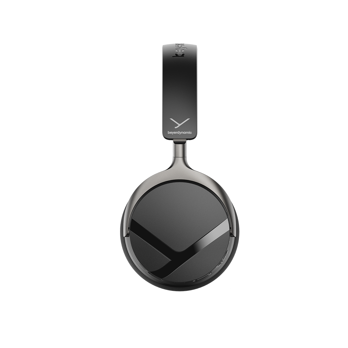 beyerdynamic AVENTHO Y 側面 — 鋁合金支架與耳墊