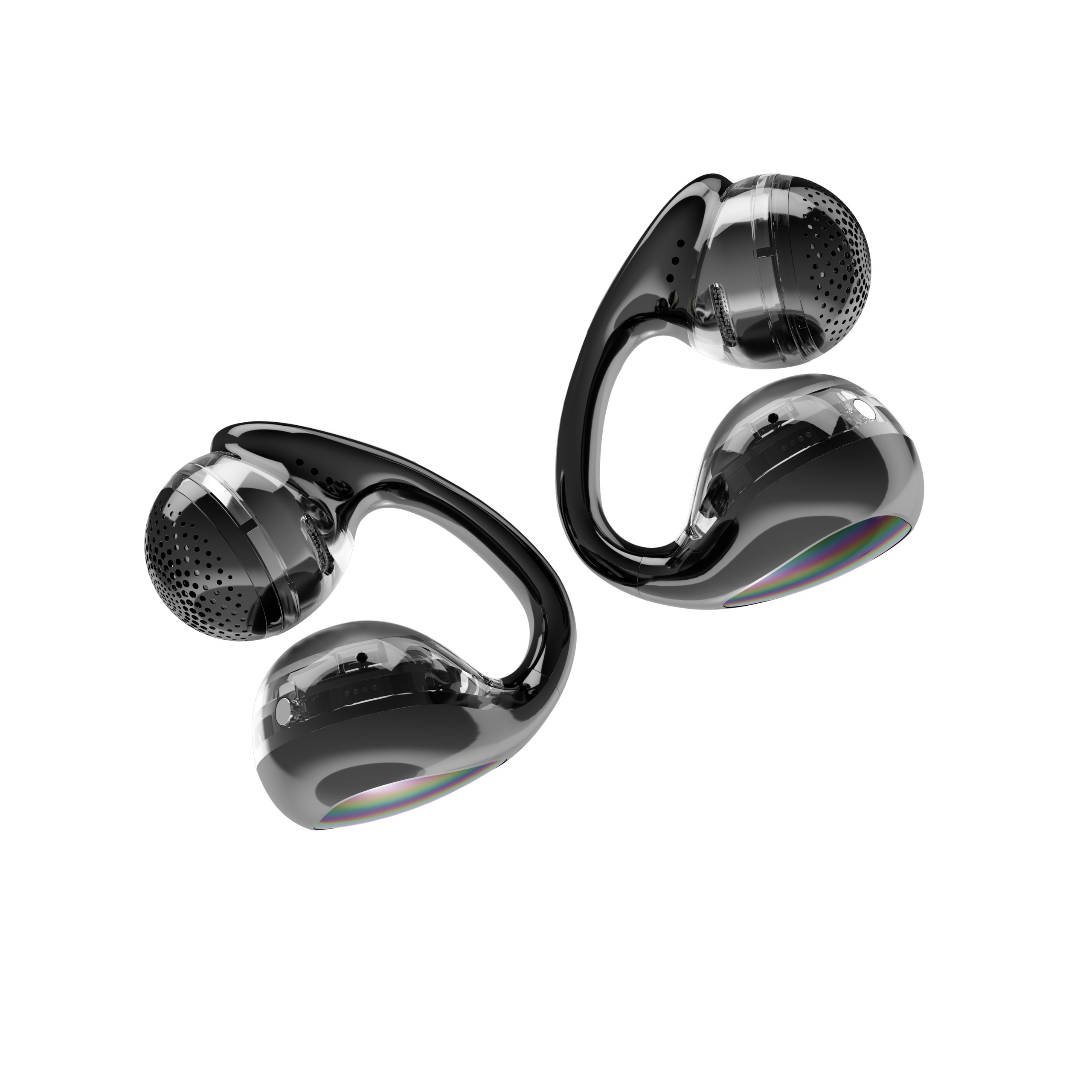 Cleer Bridge sound outlet and metal grille close-up