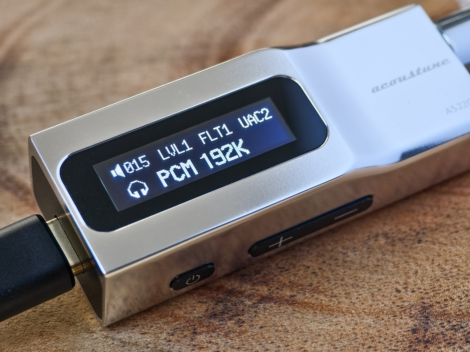 Acoustune AS2200 dengan Layar OLED - Detail Pengoperasian